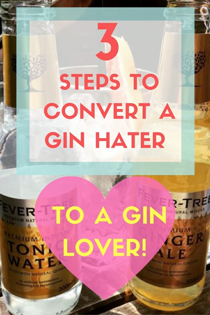 3 steps to convert a gin hater to a gin lover on What's Katie Doing? blog