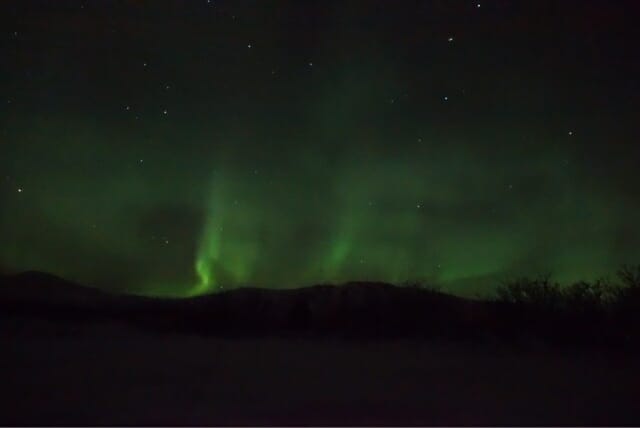 Iceland Northern Lights on What's Katie Doing? blog