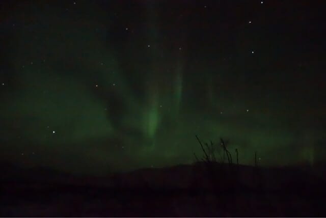 Iceland Northern Lights on What's Katie Doing? blog