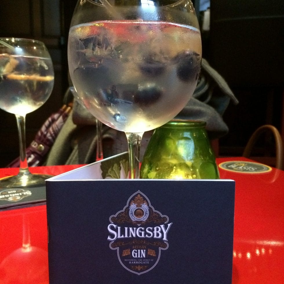 Slingsby gin tasting on What's Katie Doing? blog