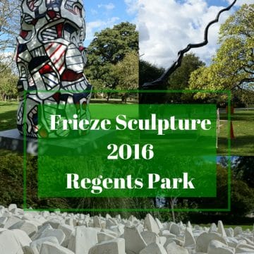 Frieze Sculpture Regents Park on What's Katie Doing? blog