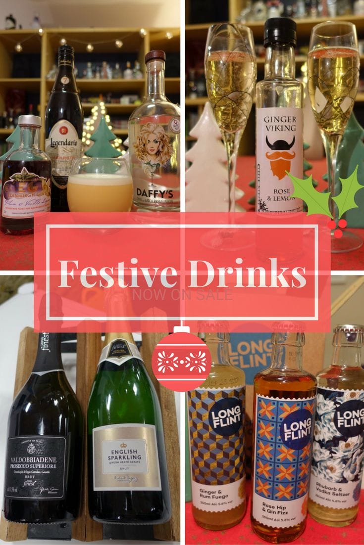 Festive drinks - more than just gin! on What's Katie Doing? blog