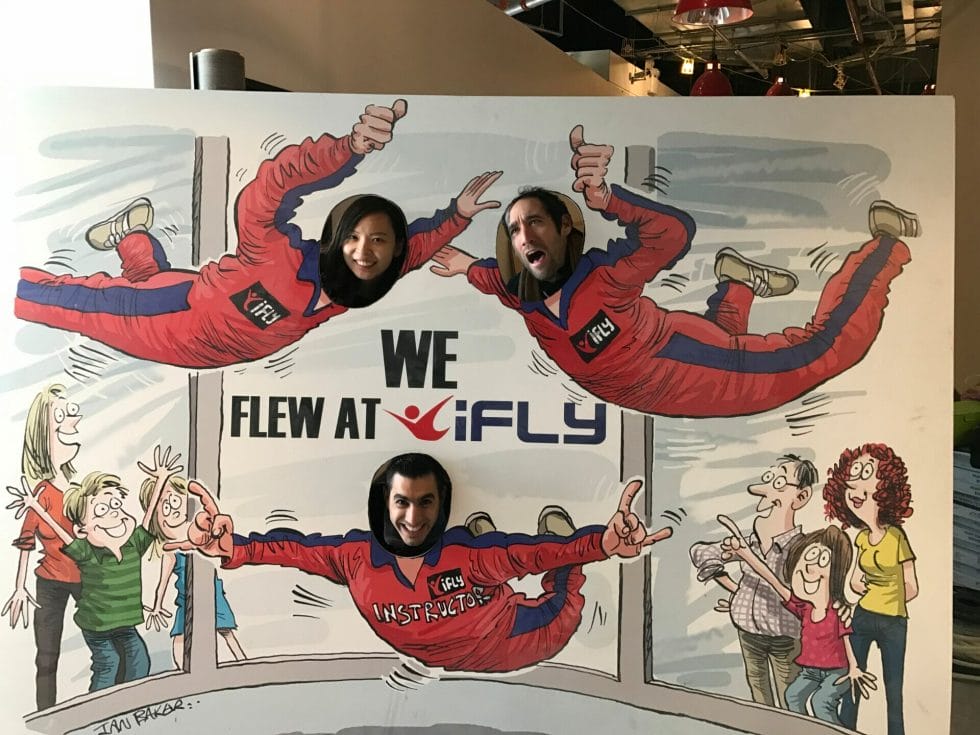 Let's fly away with iFLY on What's Katie Doing? blog