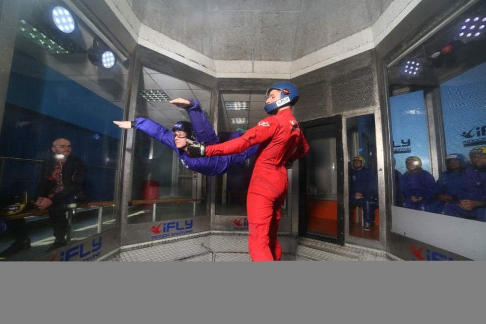 Let's fly away with iFLY on What's Katie Doing? blog