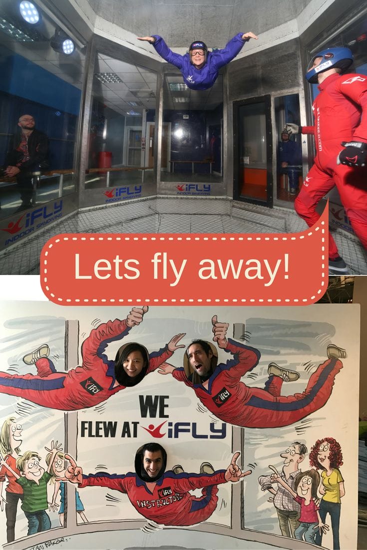 Lets fly away with iFLY on What's Katie Doing? blog