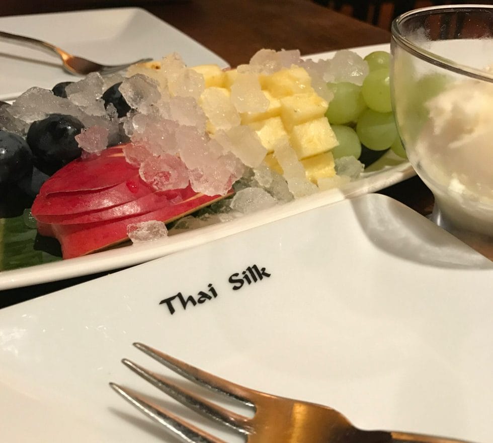 Girls dinner @ Thai Silk on What's Katie Doing? blog