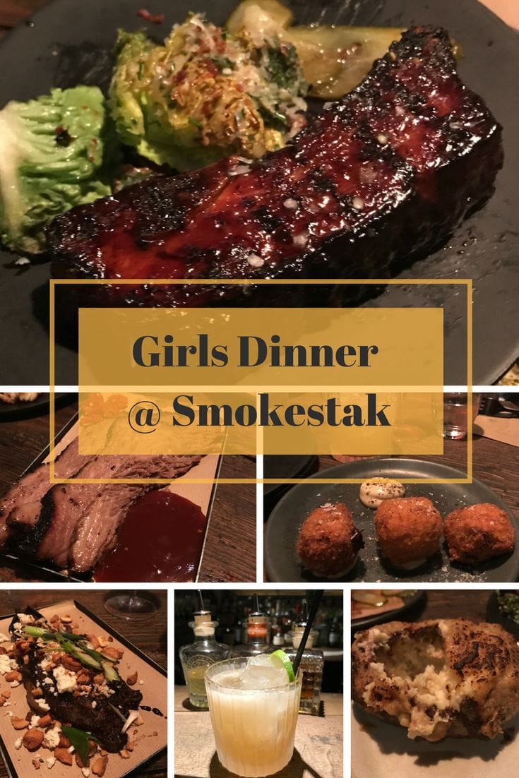 Girls Dinner @ Smokestak on What's Katie Doing? blog