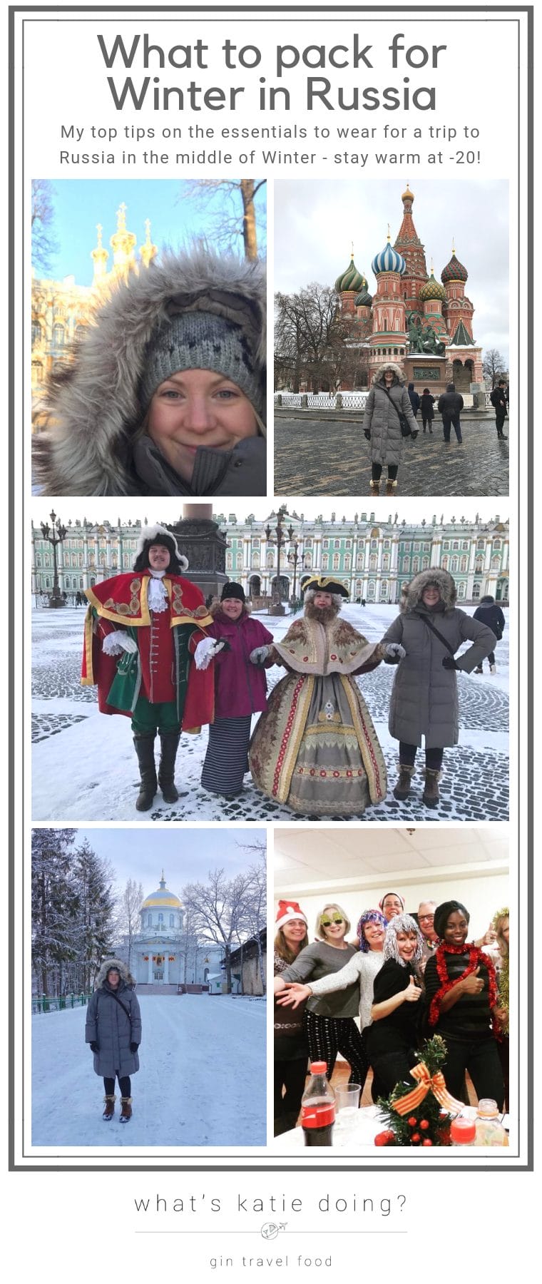 What to pack for Winter in Russia - all my top tips to stay warm at -20!