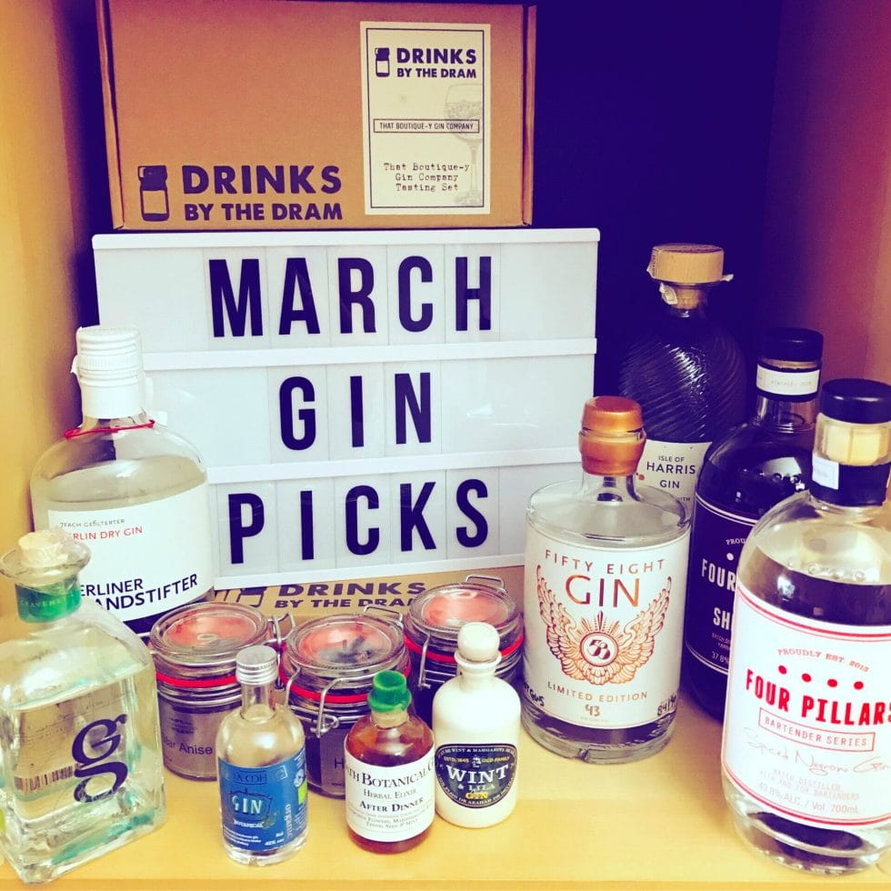 March 17 gin picks on What's Katie Doing? blog