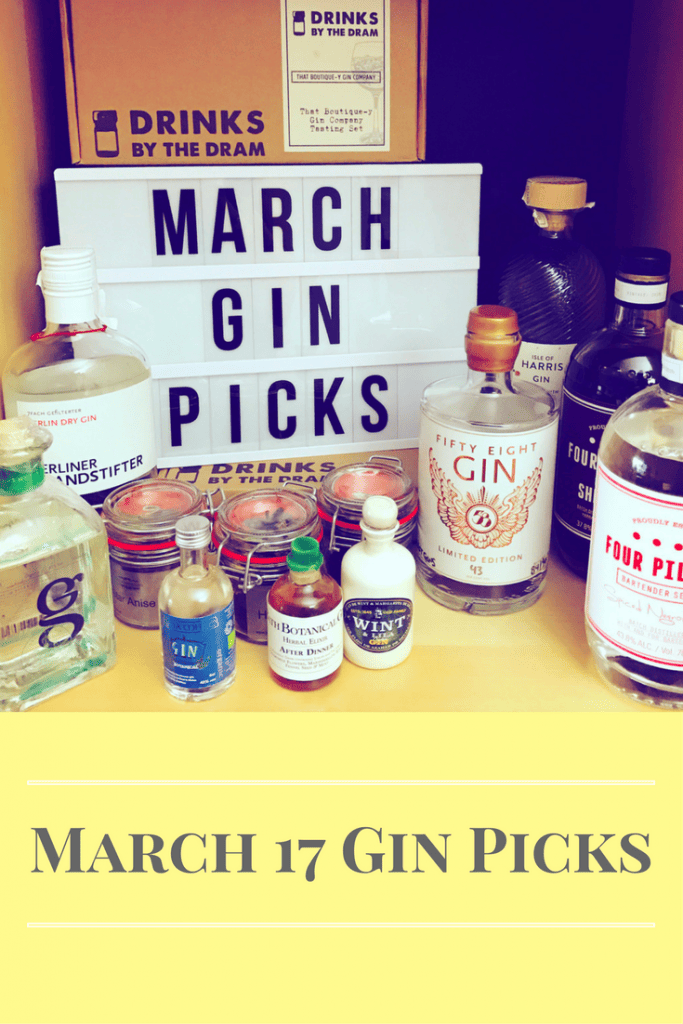 March 17 Gin Picks on What's Katie Doing? blog