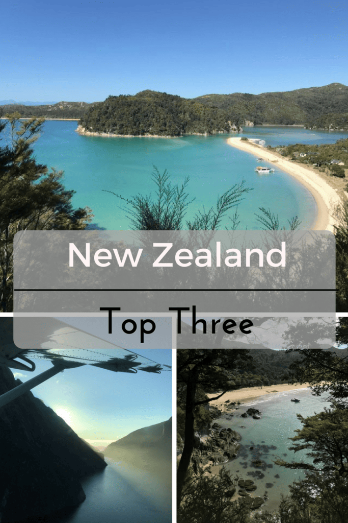 Top Three: New Zealand on What's Katie Doing? blog