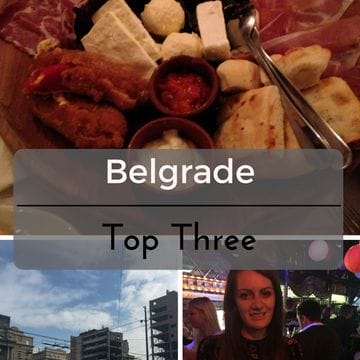 Top Three in Belgrade on What's Katie Doing? blog