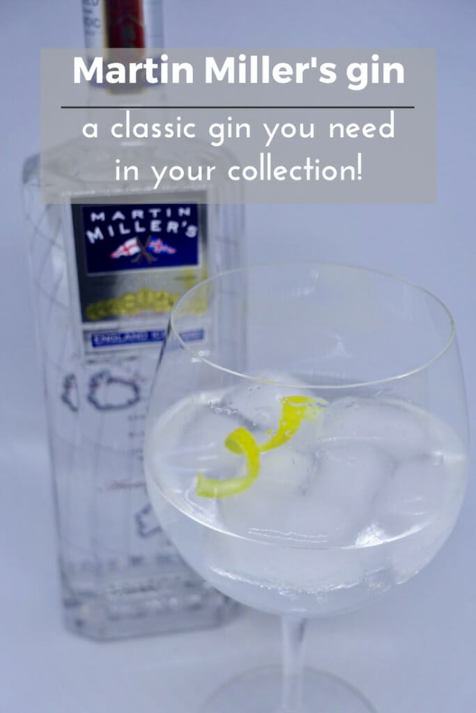 Martin Miller's gin - a classic gin you need in your collection on What's Katie Doing?