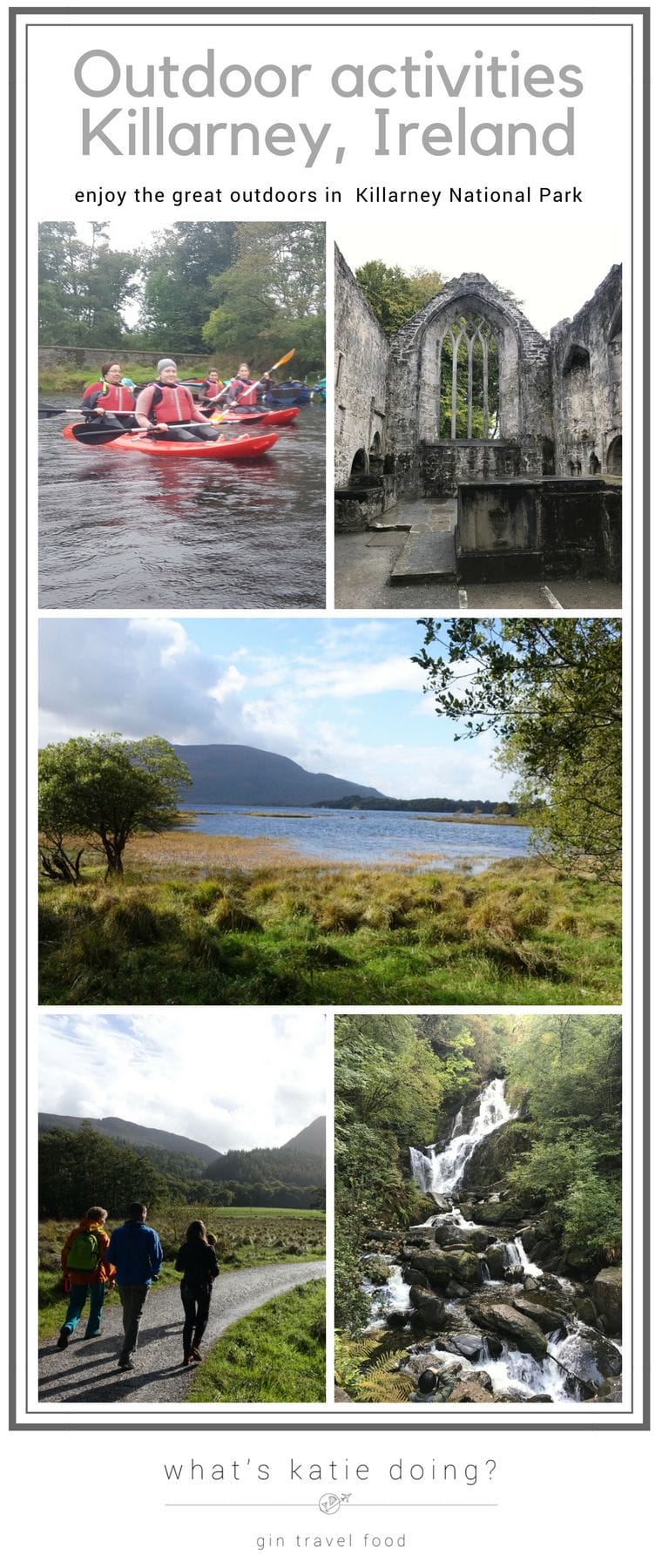 Outdoor activities in Killarney, Ireland on What's Katie Doing? blog