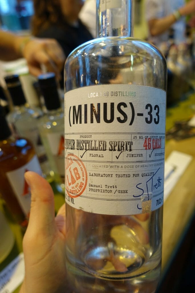 Minus 33 'gin'