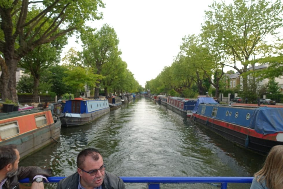 Little Venice area of the canal