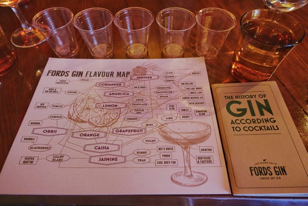 A closer view of the flavour map