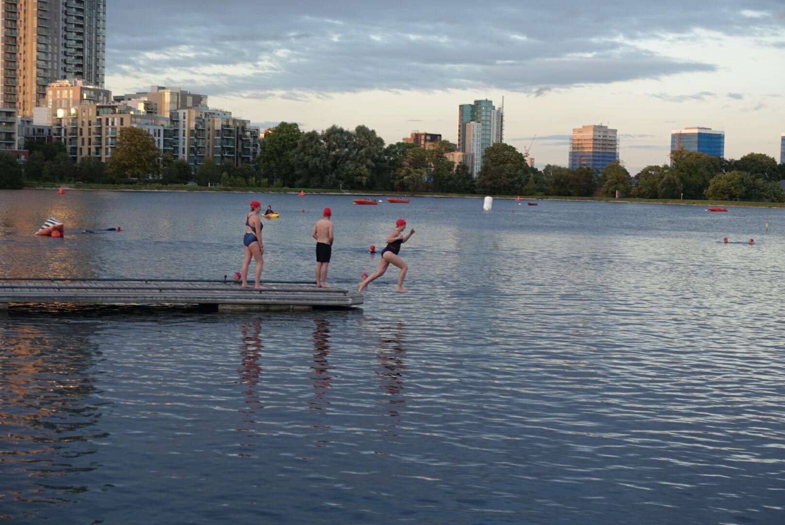 West store reservoir swimming