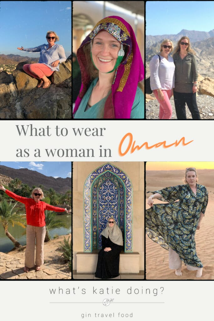 What to wear as a woman in Oman - 6 pictures of western woman