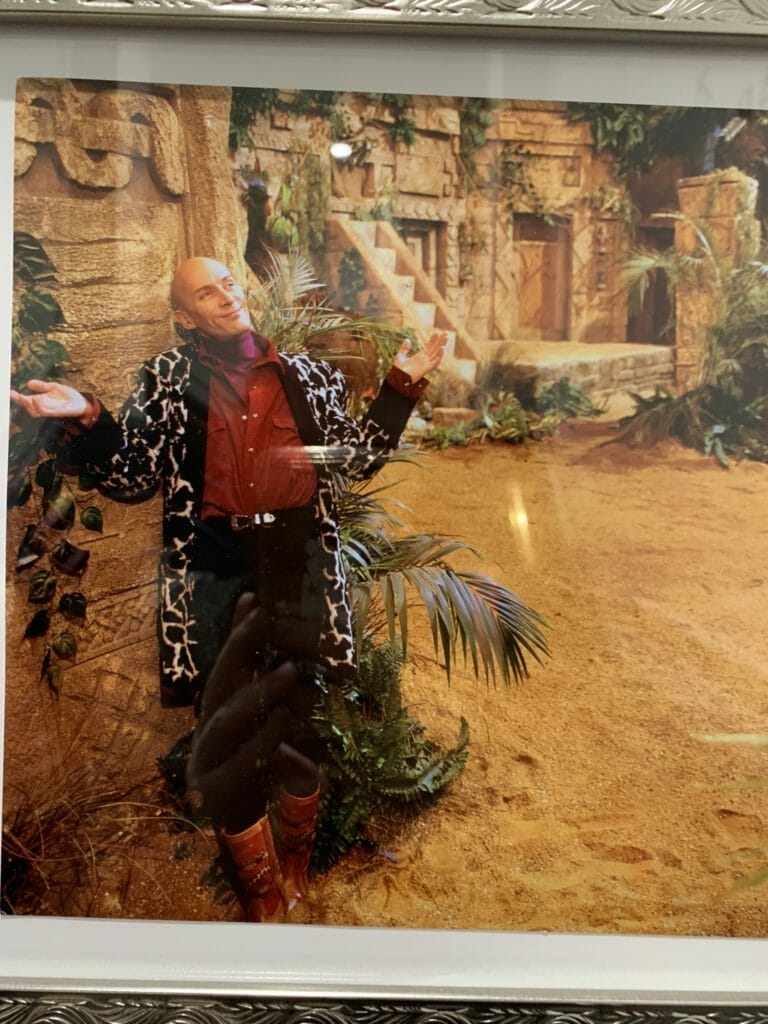 Photo of Richard O'Brien from the original Crystal Maze TV series in the Aztec Zone