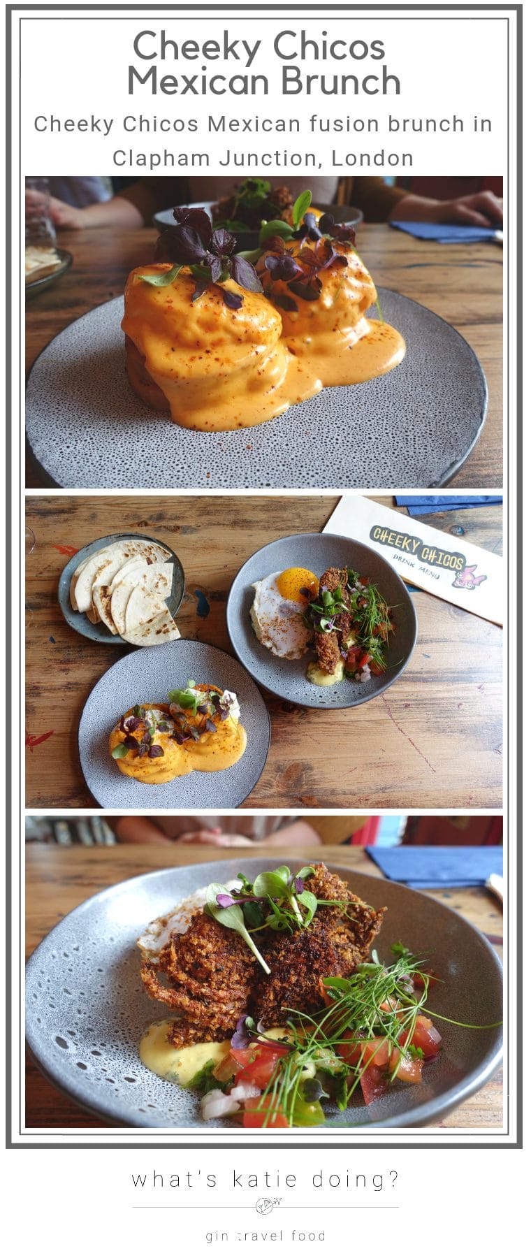 Cheeky Chicos Mexican brunch Clapham Junction London