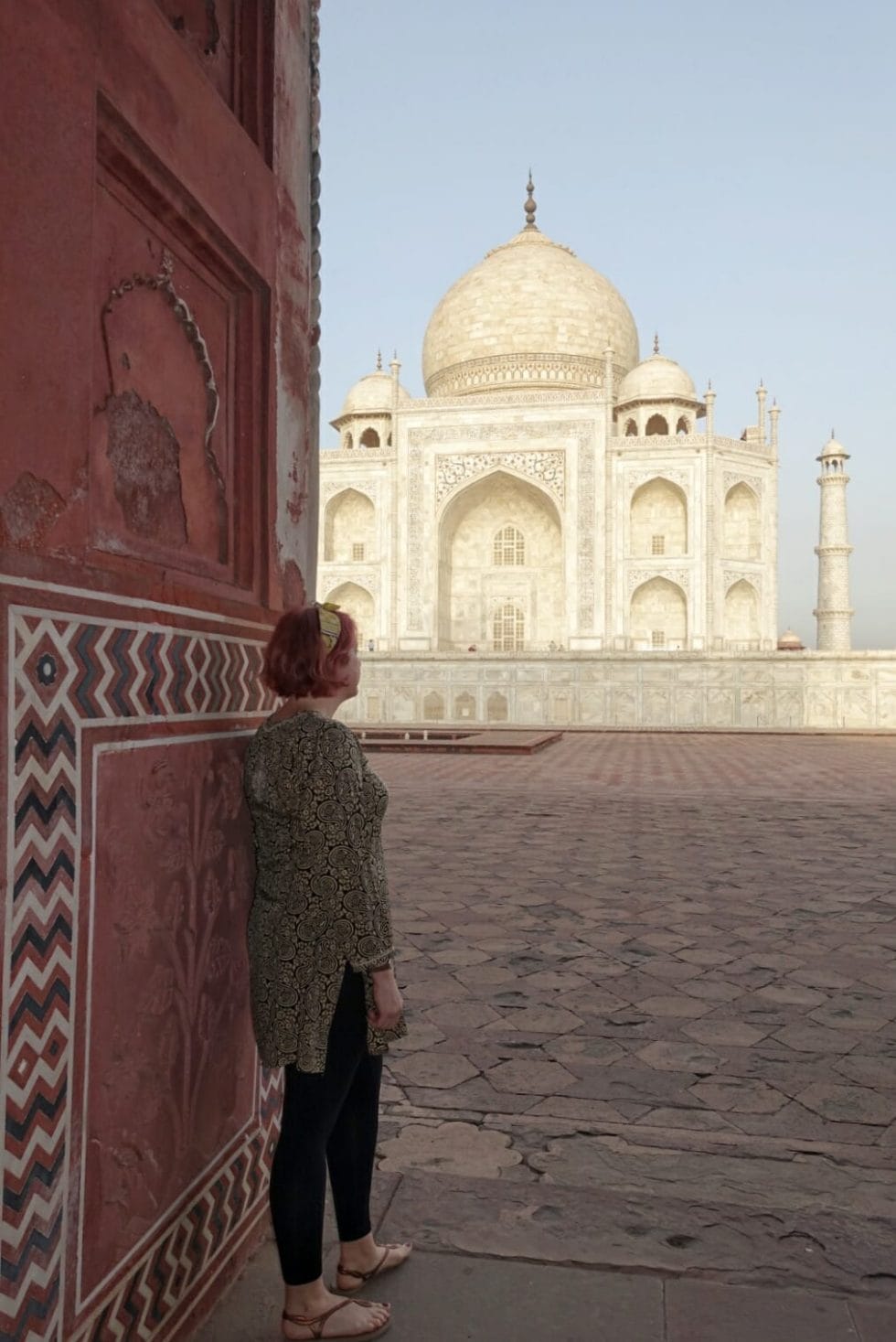 What to wear as a woman in India - visiting the Taj Mahal