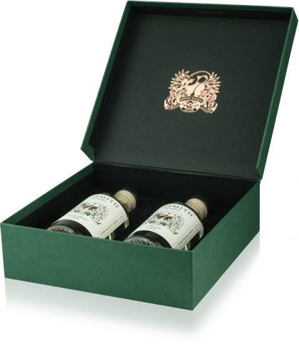 Green Sipping Service box from Sipsmith