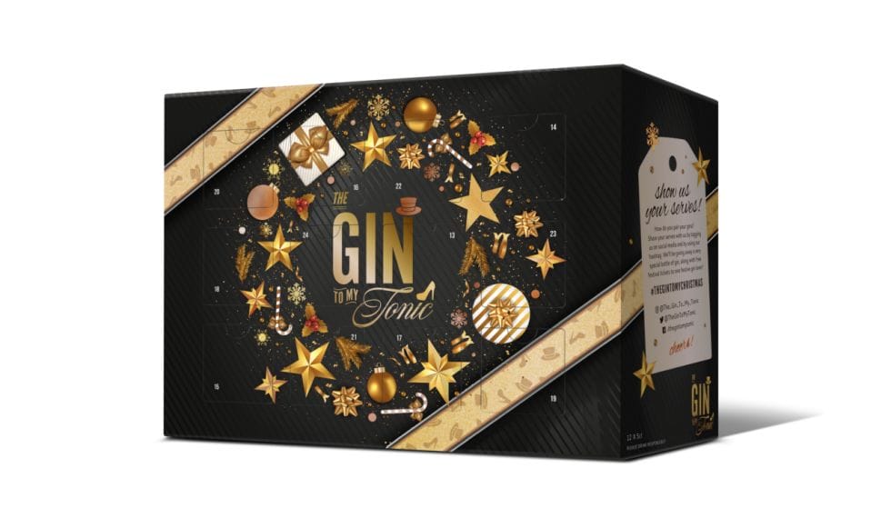 The gin to my tonic 12 days of Christmas calendar