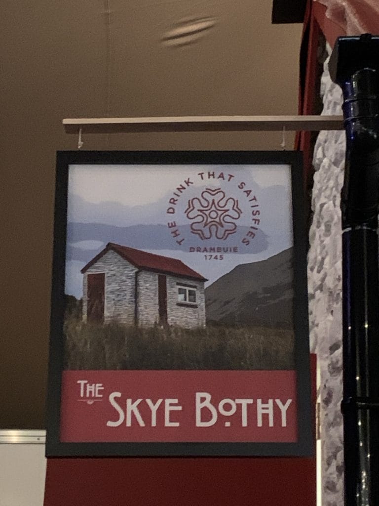 The Skye Bothy sign
