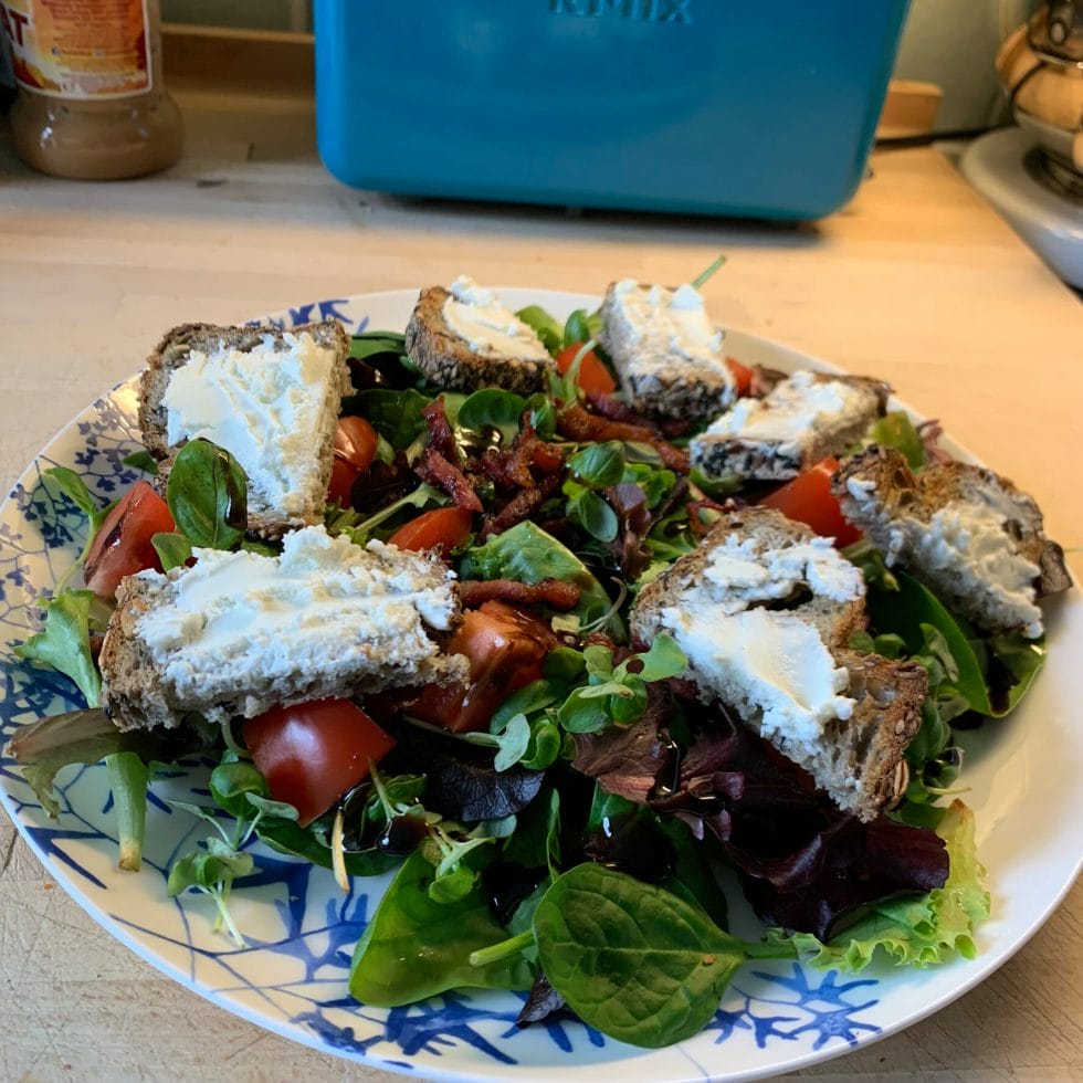 Goats cheese salad