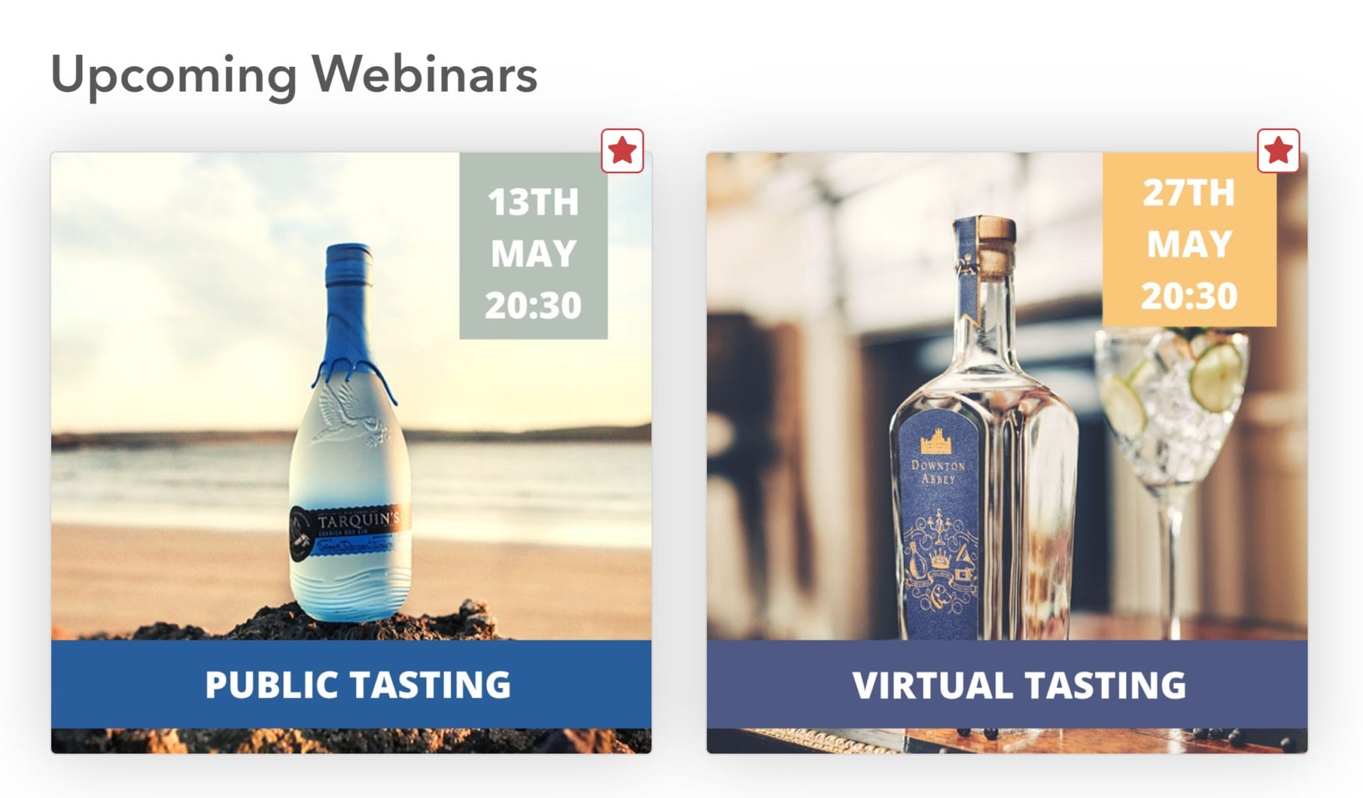 Online gin tasting Boutique Bar Brands What's Katie Doing?