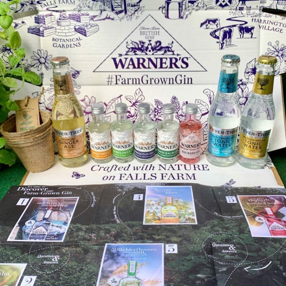 Warner's Virtual Farm tour and gin tasting