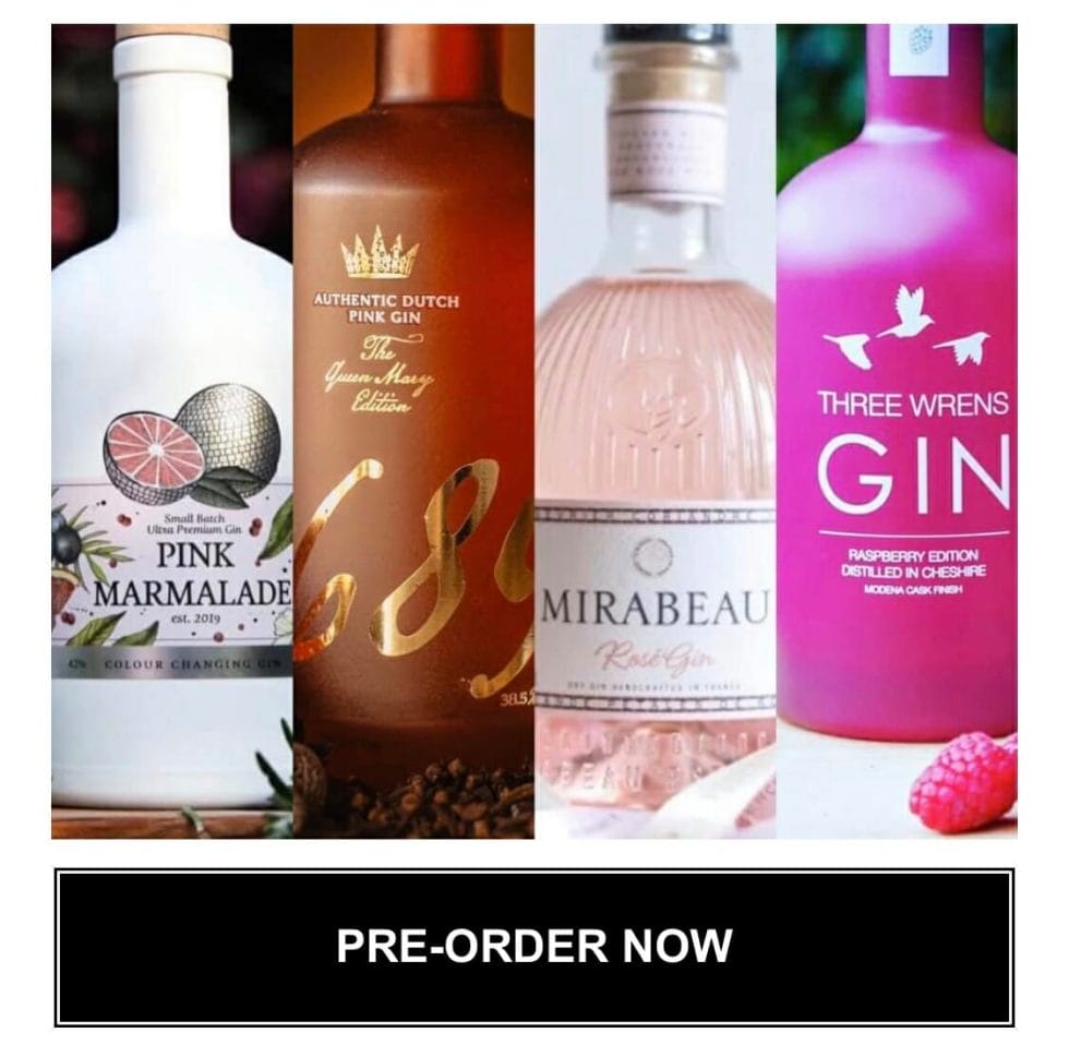 The Gin to My Tonic Home Festival Box - Drink Pink