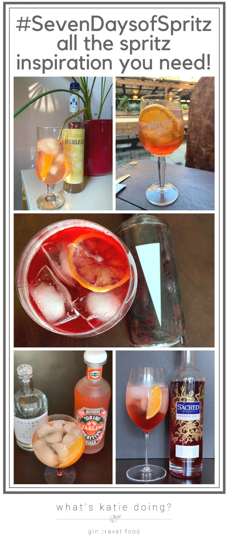 Get inspired to make and drink spritz cocktails this summer