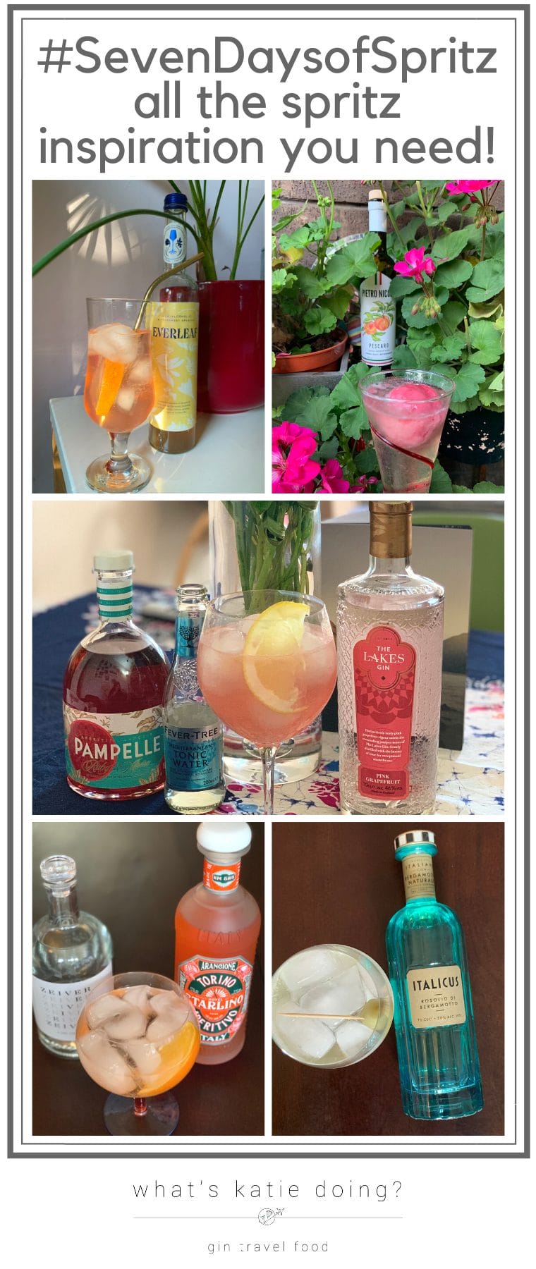 #sevendaysofspritz all the spritz cocktail you need