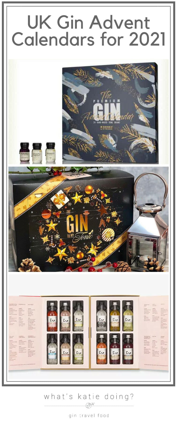 UK Gin Advent Calendars for 2021