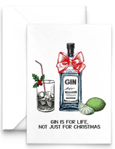 Gin is for life not just for Christmas from Of Life and Lemons