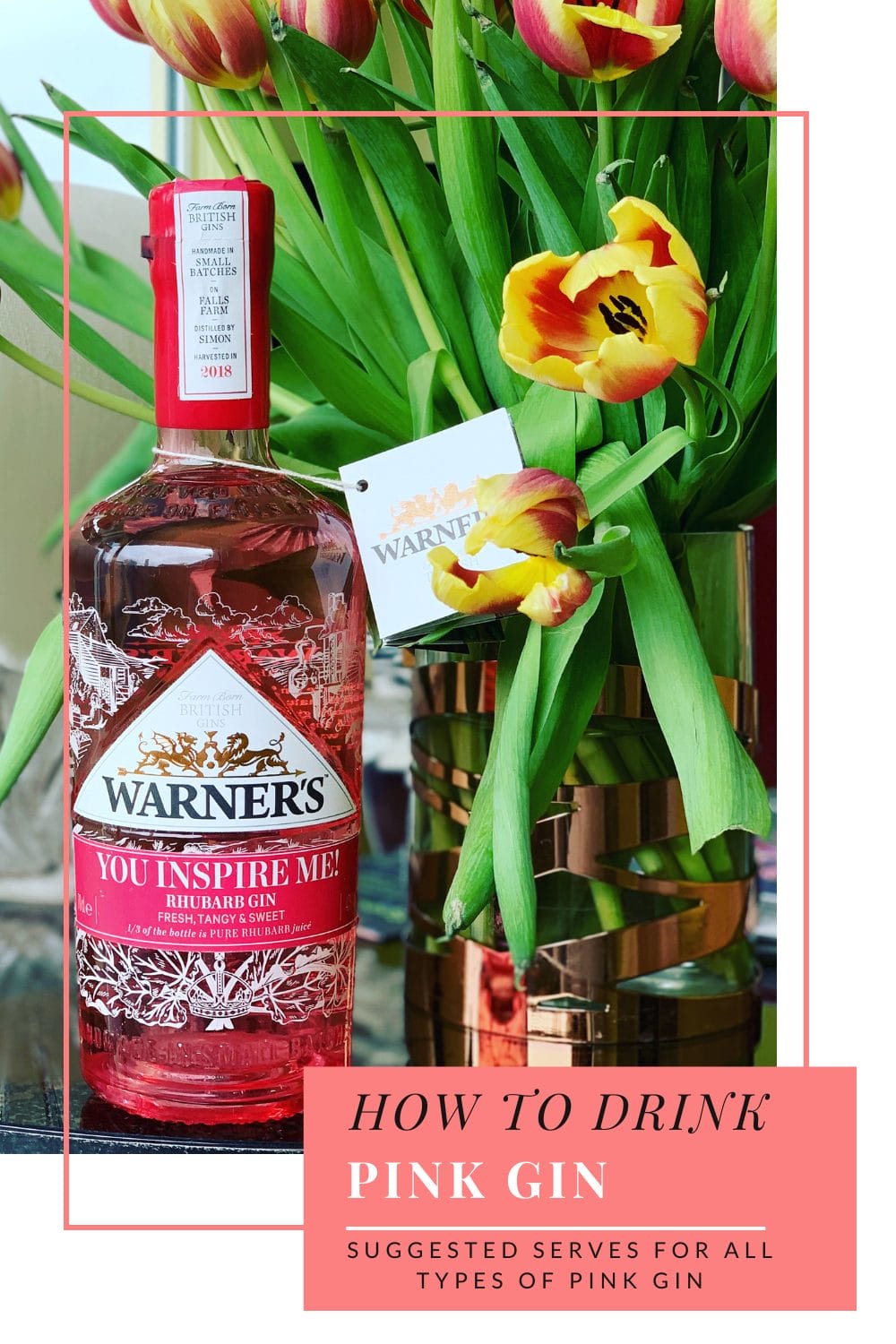 How to serve pink gin What's Katie Doing?