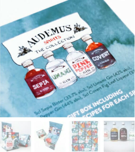 Audemus spirits gift box