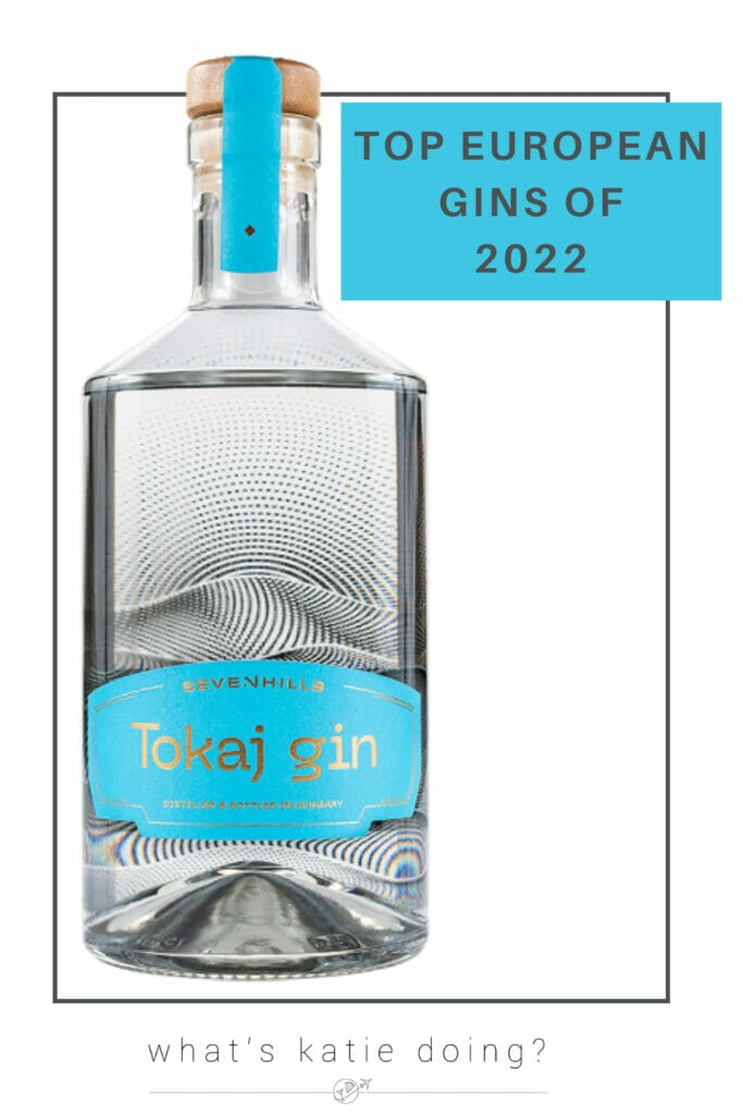 Tokaj Gin - winning European gin of 2022